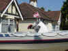 Boat with AD Flag